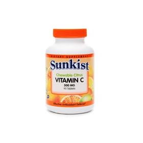 SUNKIST VIT C CHWTB CITRUS Size: 90