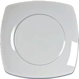 J.L. Coquet Prelude Platinum Filet Salad Serving Bowl 9.1 In