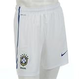 Nike Brazil Away Junior Shorts 2010 2012 White 11-12 (LB)