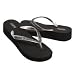 Isotoner - ESNY Wedge Thong Wedding Flip Flop with Rhinestones