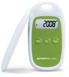 Sportline 304 ShrinQ 2.0 Pocket Pedometer (Green)
