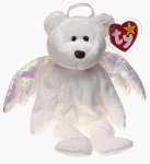 Ty Beanie Babies Halo the Angel Bear