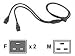 Pwr Cord, 20A, 208V, (2) C19 To C20