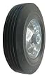 Industrial Grade 1NWZ7 Wheel, Solid Rubber, 10 In, 450 Lb Cap