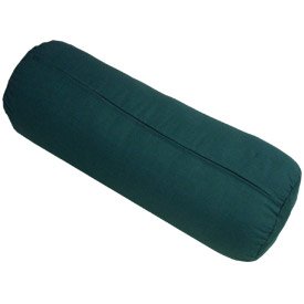 YogaAccessories (TM) MAXSupport Deluxe Round Cotton Yoga Bolster