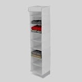 Honey-Can-Do 8 Shelf Closet Organizer Blue