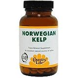 Norwegian Kelp 225 mcg 300 Tablets, Country Life
