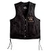Men's Legendary Eagle Leather Vest 98131-08VM/000S
