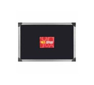 BQ35511 Bi-Office Felt Board 1200x900mm Eclipse 