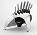 Global 2008 7 Piece Knife Set with T-Line Block