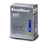 Easy Gluco Blood Glucose Test Strips-Box of 50
