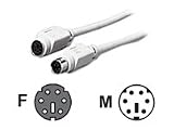 Equip Tastatur/Mausverl.PS/2 S/B 5 m glatt