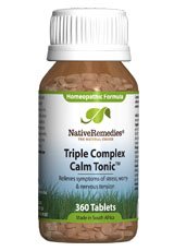 Nerve Tonic Tissue Salts - Anxiety and Panic Attacks, 360 Tablets,(Native Remedies)