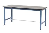 60L X 30W Production Bench - Phenolic Safety Edge-Blue