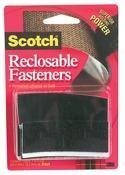 3m RF7731 1 X 3 Scotch Reclosable Fasteners, Black