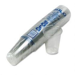 Plastic Cups, For Cold Drinks, 16 Ounce Capacity, Clear, 50/Bag SLOTP16