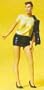 FEMALE HITCH HIKER - PREISER G SCALE MODEL TRAIN FIGURES 45504