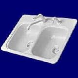 Review CRANE PLUMBING  / Crane Plumbing #53464-05 33x22ALM Double Kitchen Sink
