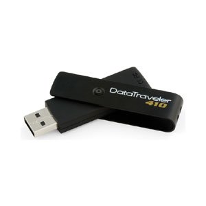 Kingston DataTraveler 410 - 8 GB USB 2.0 Flash Drive DT410/8GB (Black)