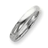 Sterling Silver 4mm Comfort Fit Band