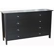 Venture Horizon Chest of Drawers - 8 Drawer 3117BL (Black) (31" H x 52.5" W x 15" D)