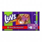 Luvs Ultra Leakguards Diapers, Size Newborn, 38 Count