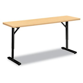 New-HON ED1860NDPD - Adjustable Training Table, Rectangular, 60w x 18d x 32-1/2h, Natural Maple - HONED1860NDPD