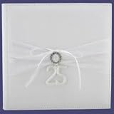 25th Ornament Photo Album - Silver Wedding Anniversary Gift