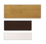 シロクマ 棚板 集成材450ミリ＊220＊20(TG-102-C形) ダークオーク TG-102-C