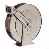 Reelcraft 0.5 x 100', 500 psi, SS Air / Water Reel without Hose