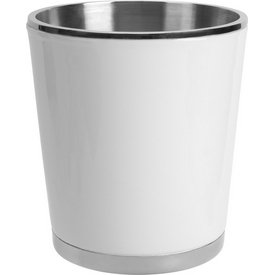 Insulated Porcelain & S/S Champagne Bucket By Trudeau