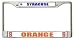 Syracuse Orange Chrome License Plate Frame