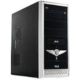 Asus TA851 Silver and Black PC Case - No Power Supply