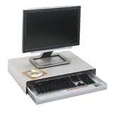 Desktop Keyboard Drawer, Light Gray