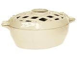 Review John Wright Co.  / John Wright Hearth Almond Cream Lattice Steamer 3-qt.
