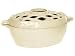 John Wright Hearth Almond Cream Lattice Steamer 3-qt.