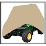 Lawn Mower Tractor Cover - Taupe 72Lx44 42Wx38 30 H from Covers & Pillows Cushions