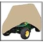 Lawn Mower / Tractor Cover - Taupe 72"Lx44"/42"Wx38"/30" H