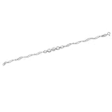 Round CZ Sterling Silver Bracelet