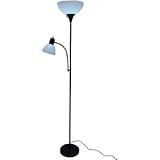 UPC 798919037810 product image for Black Floor Lamp with Reading Light - 72