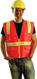 Occunomix 2X Hi-Viz Orange OccuLux Polyester Surveryor Style Vest