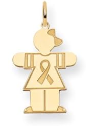 Genuine IceCarats Designer Jewelry Gift 14K Kid Charm