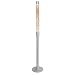 Floor Glitter Lamp Color: Silver Glitter/Silver Base