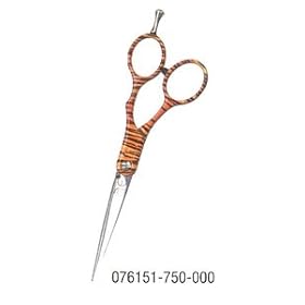 Buy Ae Professional Shear, Tiger Design Handles With Japanese Stainless Steel Forged Blades 5.75 by AE