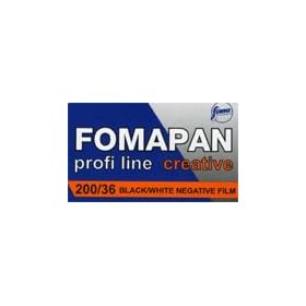 Fomapan Black and White Film 200 asa / 36 exposures