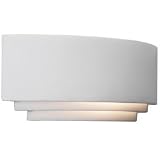from Astro Astro 0423 E27 Amalfi Wall Light excluding 1 x 100W 230 V Bulb, Natural Ceramic Model 0423