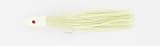 Jamfab Jigs 5oz Dual Pull Jig with Vinyl Skirt Glow Head Glow Skirts