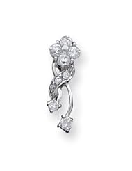 Sterling Silver CZ Earrings QE3279"