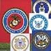 Military Garden Flags