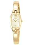 Ladies' Eco-Drive Bangle Bracelet Champagne Dial Citizen Watch